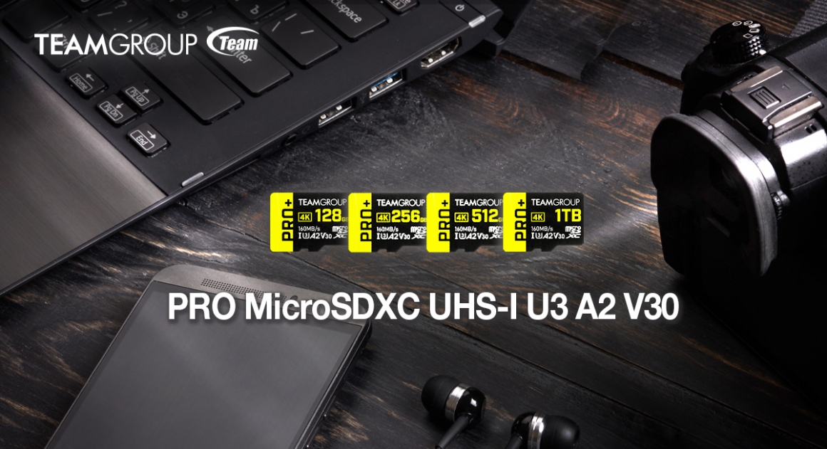 TEAMGROUP Releases PRO+ MicroSDXC UHS-I U3 A2 V30 Memory Card
