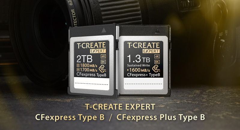 TEAMGROUP Launches the T-CREATE EXPERT CFexpress Plus and CFexpress Type B Memory Card. Enjoy a New Creative Experience and Unparalleled Presentation
