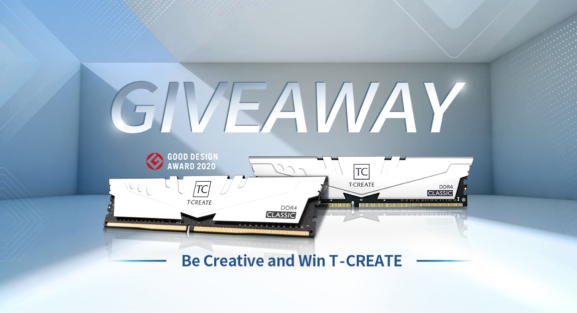 GIVEAWAY- Be Creative and Win T-CTREATE