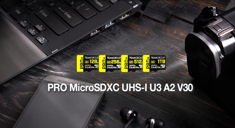 TEAMGROUP Releases PRO+ MicroSDXC UHS-I U3 A2 V30 Memory Card, The Newest Top-Performing Card