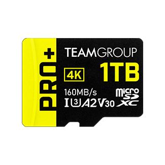 PRO+ MicroSDXC UHS-I U3 A2 V30